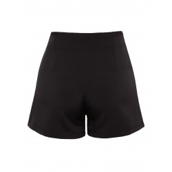 Tie Waist Scallop Edge Women's Shorts