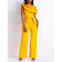 High-Waist Bow Knot Jumpsuits